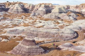 Even if the badlands are really bad to live, they remain a beautiful place to have a walk.